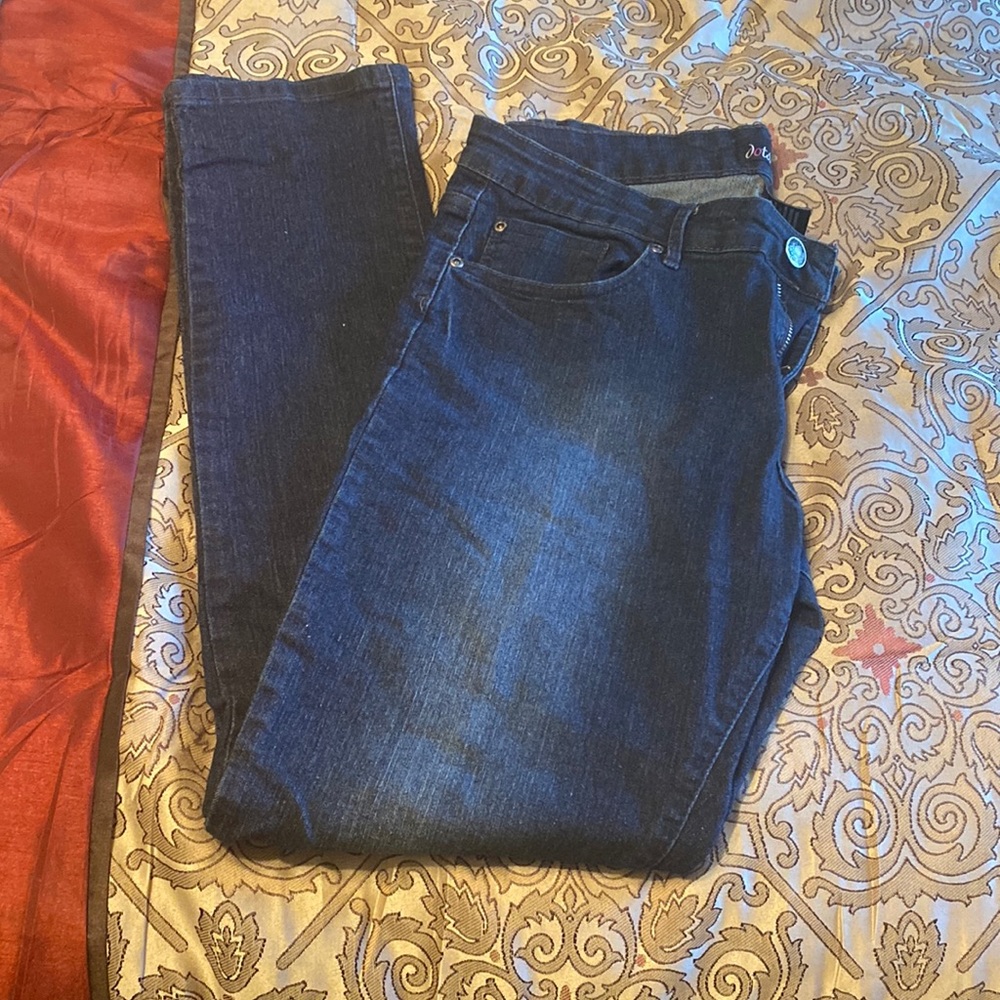 Dots Fashion curvy long jeans